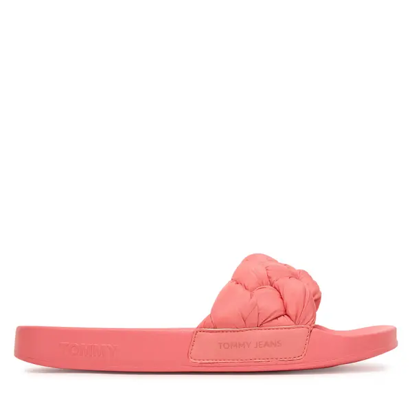 Tommy Jeans Natikače Tommy Jeans Tjw Braided Slides EN0EN02975 Ružičasta
