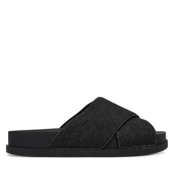 Tommy Jeans Natikače Tommy Jeans Tjw Comfort Slides Washed Denim EN0EN02898 Crna