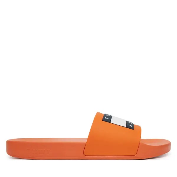 Tommy Jeans Natikače Tommy Jeans Tommy Jeans Pool Slide Ess EM0EM01191 Narančasta