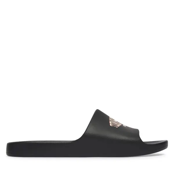 Tommy Jeans Natikače Tommy Jeans Wavy Flag Logo EM0EM01700 Crna