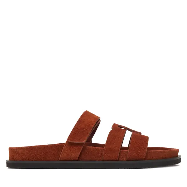 TORY BURCH Natikače Tory Burch Ines Sport Slide 163481 Smeđa
