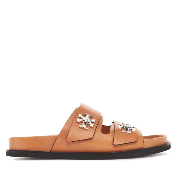TORY BURCH Natikače Tory Burch T Lock Sport Slide 166905 Smeđa