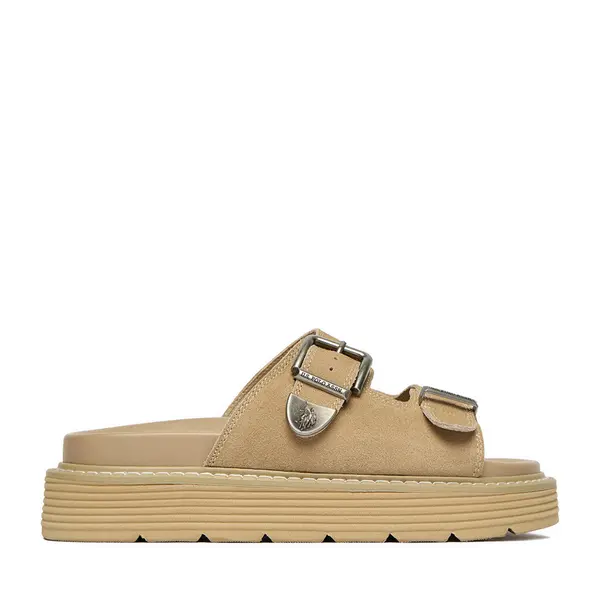 U.S. Polo Assn. Natikače U.S. Polo Assn. EO-TANIA001W/6S1 Bež