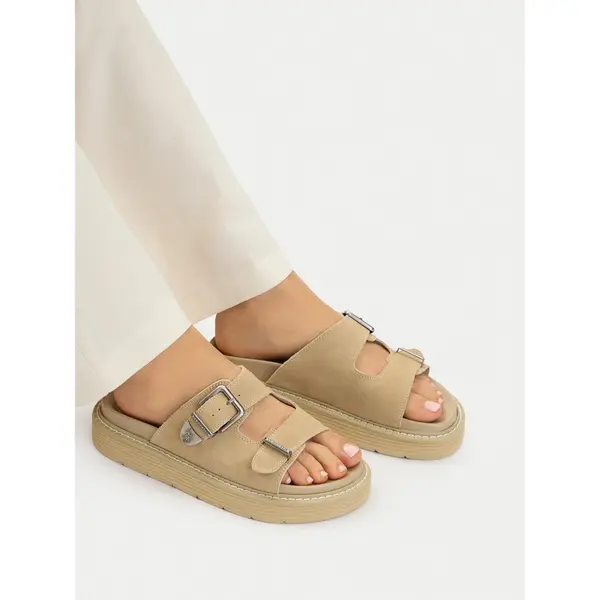 U.S. Polo Assn. Natikače U.S. Polo Assn. EO-TANIA001W/6S1 Bež
