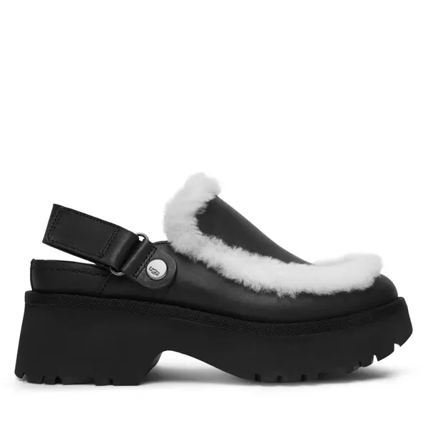 Ugg Natikače Ugg W Esmee Leather Clog 1171507 Crna
