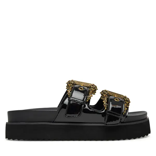Versace Jeans Couture Natikače Versace Jeans Couture 80VA3SM1 ZS190 899 Crna