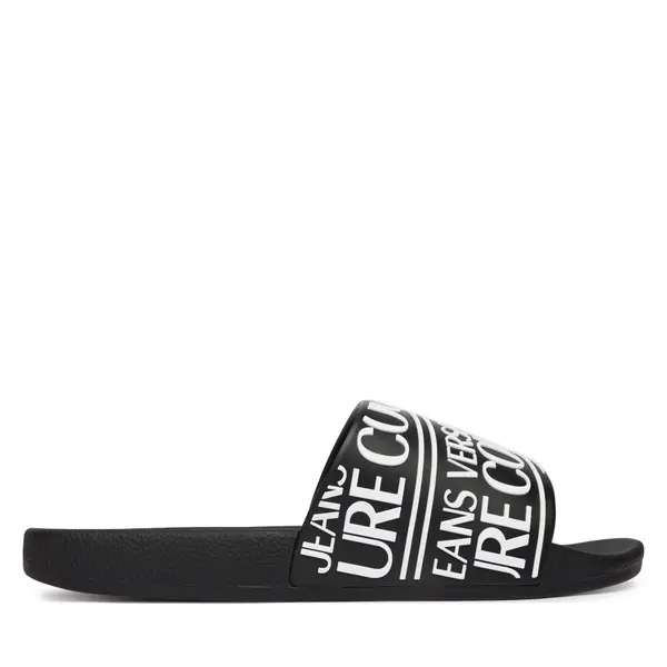 Versace Jeans Couture Natikače Versace Jeans Couture 80YA3SQ1 Crna