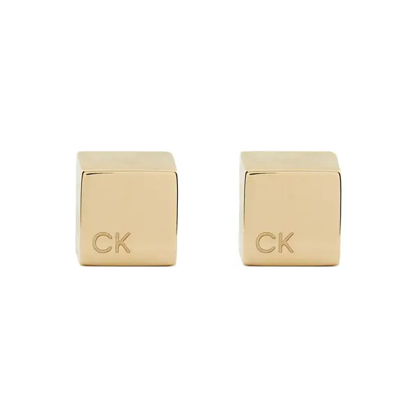 Calvin Klein Naušnice Calvin Klein 35000246 Zlatna