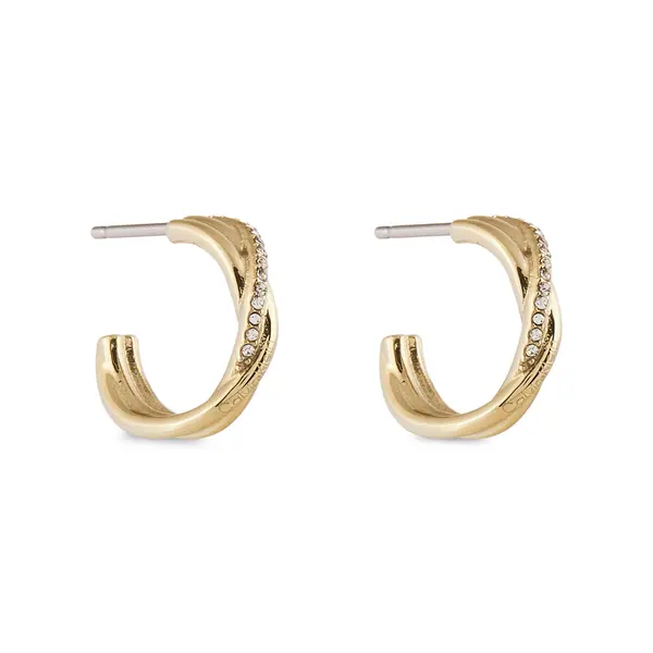 Calvin Klein Naušnice Calvin Klein 35000515 Zlatna