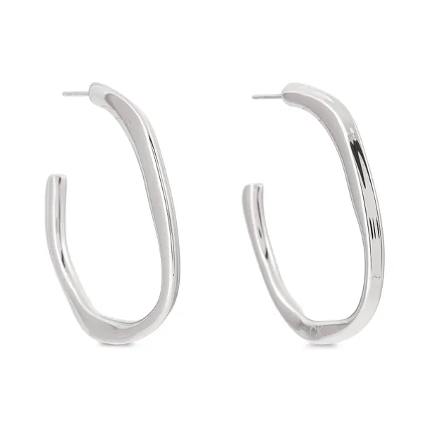 Calvin Klein Naušnice Calvin Klein 35000643 Srebrna