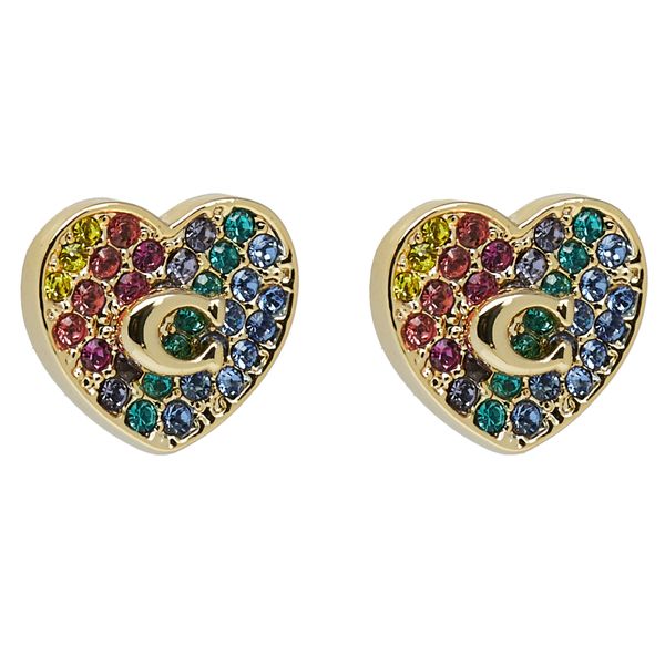 Coach Naušnice Coach 37335797GLD966 Zlatna