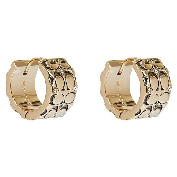 Coach Naušnice Coach 37341903GLD230 Zlatna