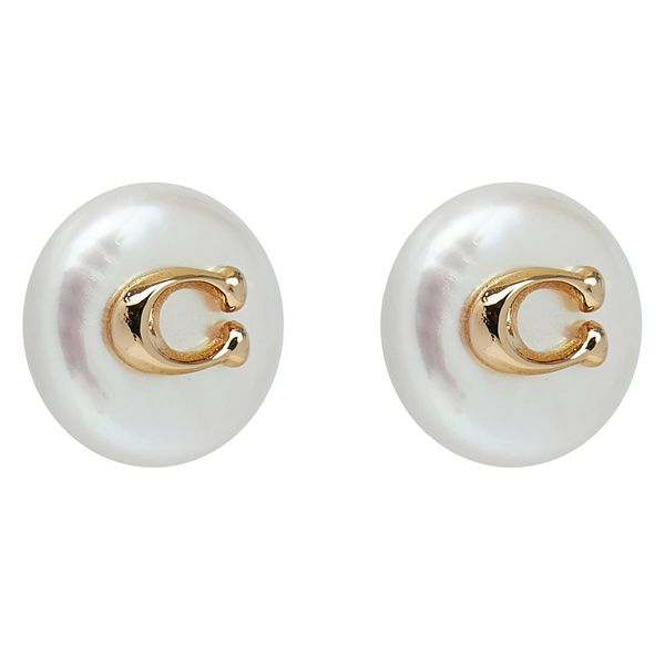 Coach Naušnice Coach 37351511GLD107 Zlatna