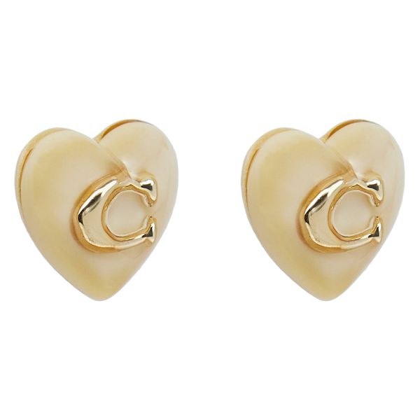 Coach Naušnice Coach 37422706GLD681 Zlatna