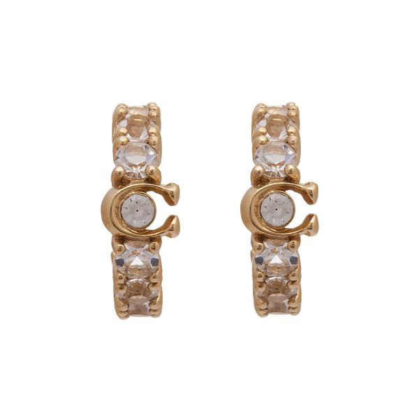 Coach Naušnice Coach 37440649GLD110 Zlatna