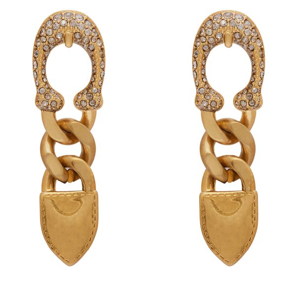 Coach Naušnice Coach 37479030BRS715 Zlatna