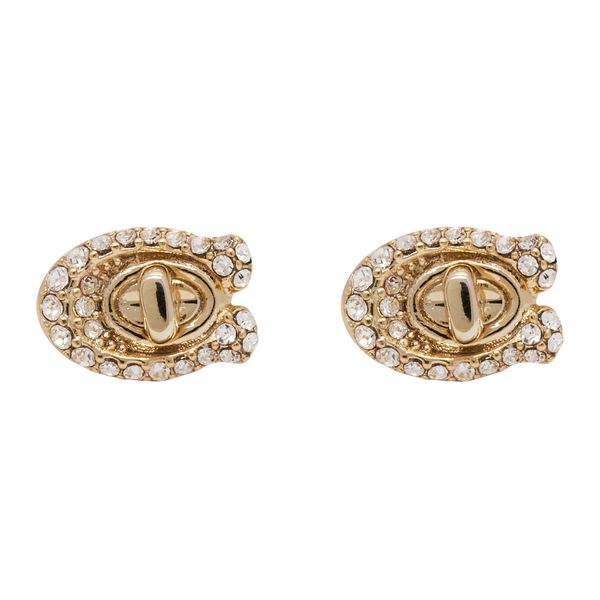 Coach Naušnice Coach 37479033GLD710 Zlatna