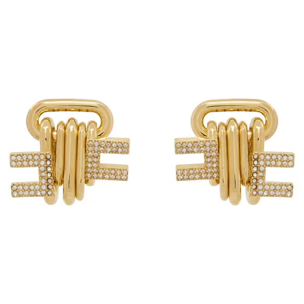 Elisabetta Franchi Naušnice Elisabetta Franchi m Zlatna