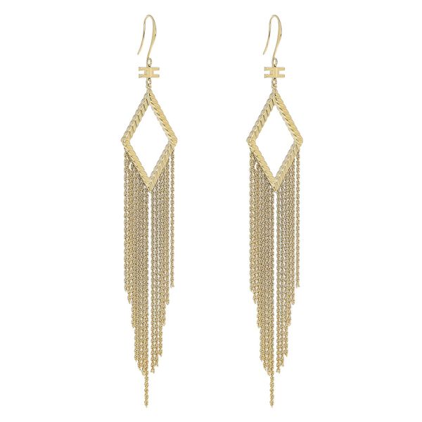 Elisabetta Franchi Naušnice Elisabetta Franchi OR-04B-32E2-V220 Oro 610