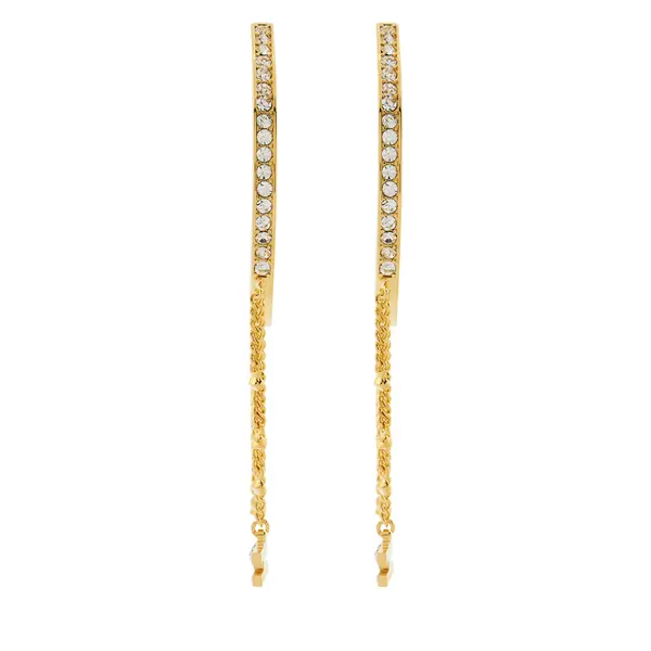 Elisabetta Franchi Naušnice Elisabetta Franchi OR-28-A47E2-V250 Zlatna