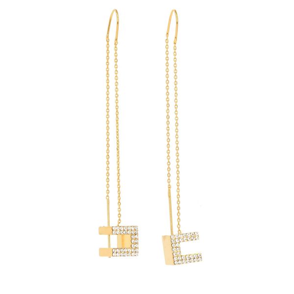 Elisabetta Franchi Naušnice Elisabetta Franchi OR-35A-41E2-V220 Oro Giallo U95