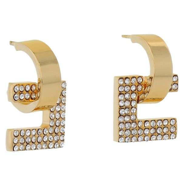 Elisabetta Franchi Naušnice Elisabetta Franchi OR-36K-41E2-V160 Oro Giallo U95