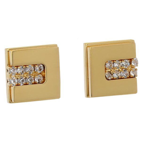 Elisabetta Franchi Naušnice Elisabetta Franchi OR-39K-41E2-V150 Oro Giallo U95