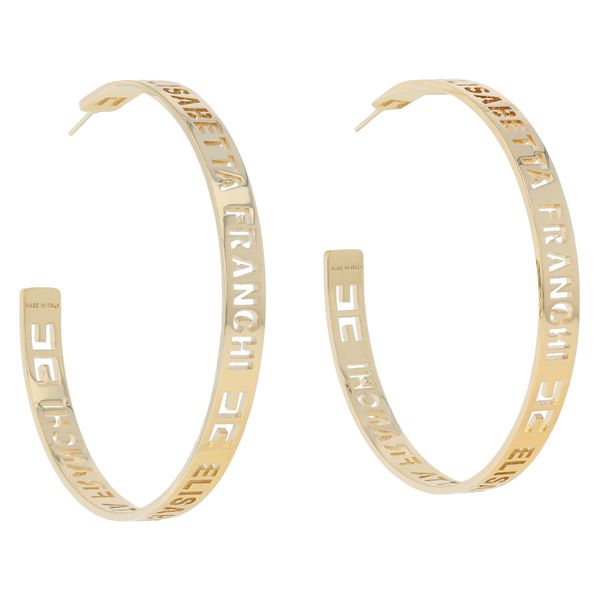Elisabetta Franchi Naušnice Elisabetta Franchi OR-44B-42E2-V200 Oro Giallo U95