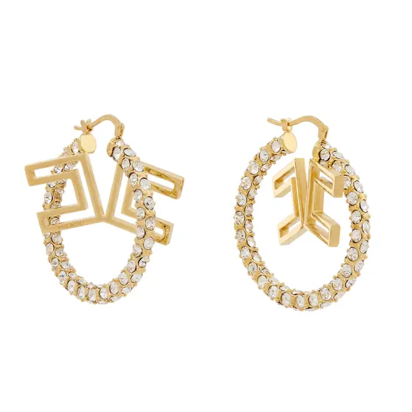 Elisabetta Franchi Naušnice Elisabetta Franchi OR-50B-62E2-V330 Zlatna
