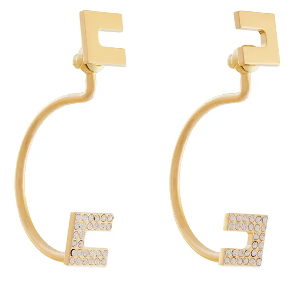 Elisabetta Franchi Naušnice Elisabetta Franchi OR-56M-52E2-V190 Zlatna
