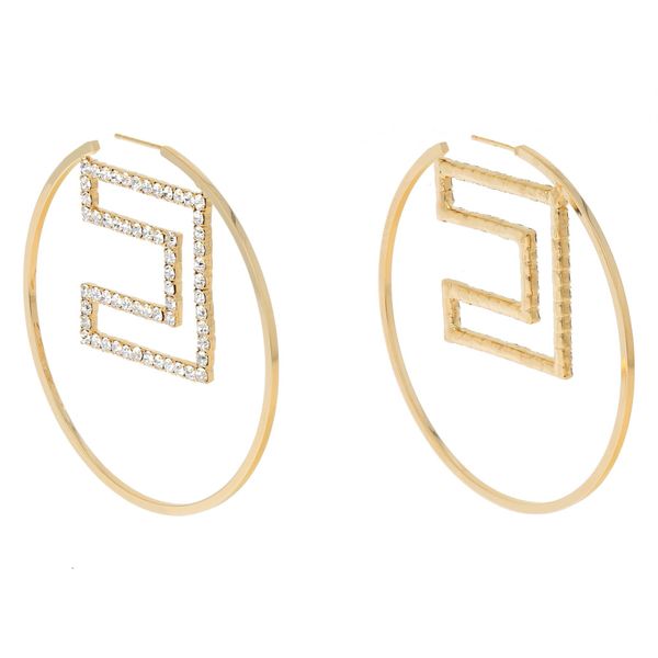 Elisabetta Franchi Naušnice Elisabetta Franchi OR-59M-42E2-V210 Oro Giallo U95