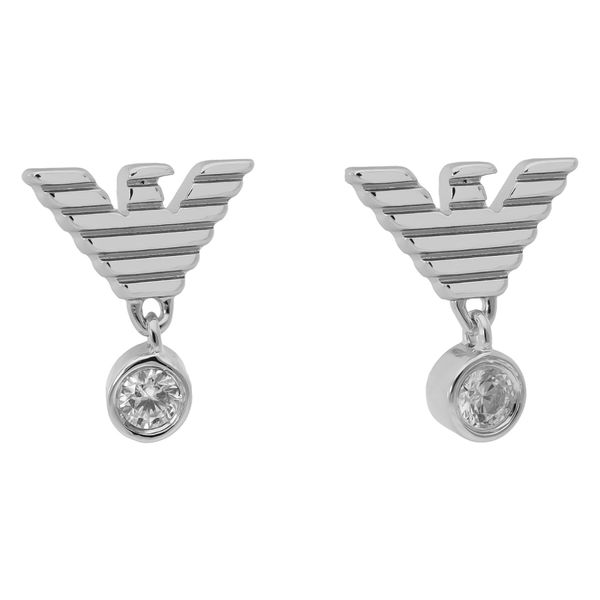 Emporio Armani Naušnice Emporio Armani EG3581040 Silver