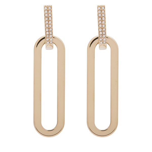 Fossil Naušnice Fossil JF04587710 Zlatna