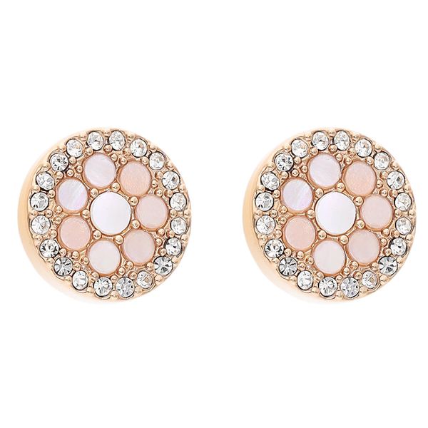 Fossil Naušnice Fossil Mop JF02906791 Zlatna