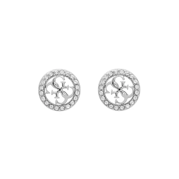 Guess Naušnice Guess JUBE02 136JW Srebrna