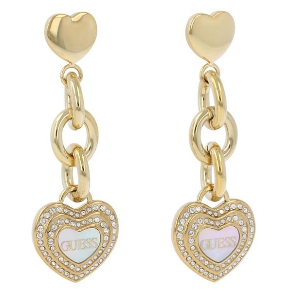 Guess Naušnice Guess JUBE04 024JW YGWH