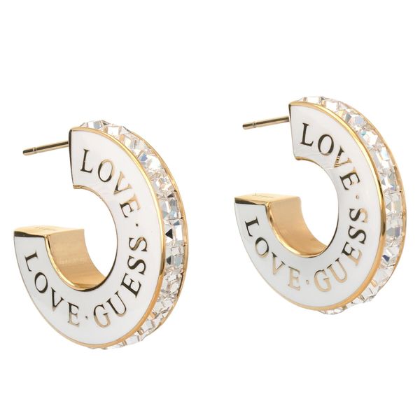 Guess Naušnice Guess JUBE04 083JW YGWH