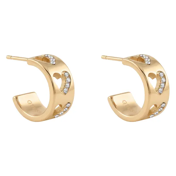Guess Naušnice Guess JUBE06 085JW Zlatna