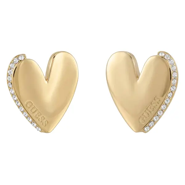 Guess Naušnice Guess JUBE06 089JW Zlatna