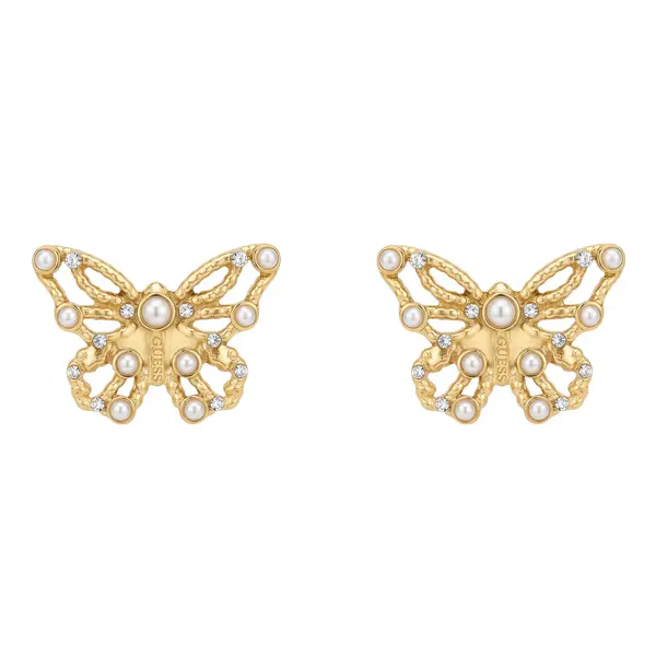 Guess Naušnice Guess JUBE06 123JW Zlatna