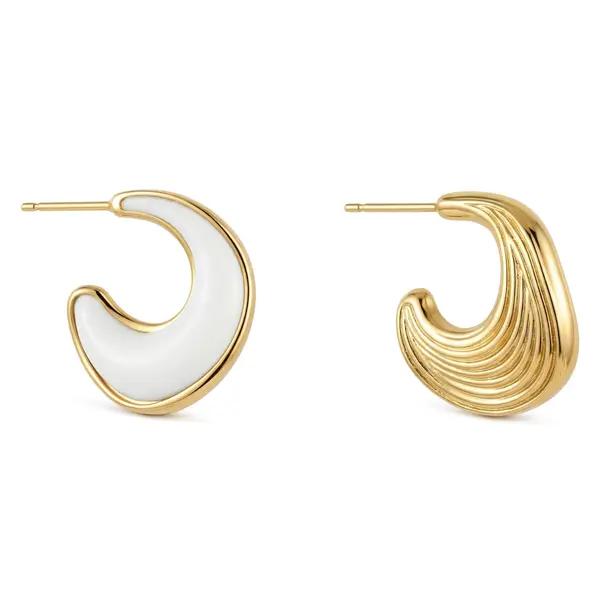 Guess Naušnice Guess JUBE06 159JW Bijela