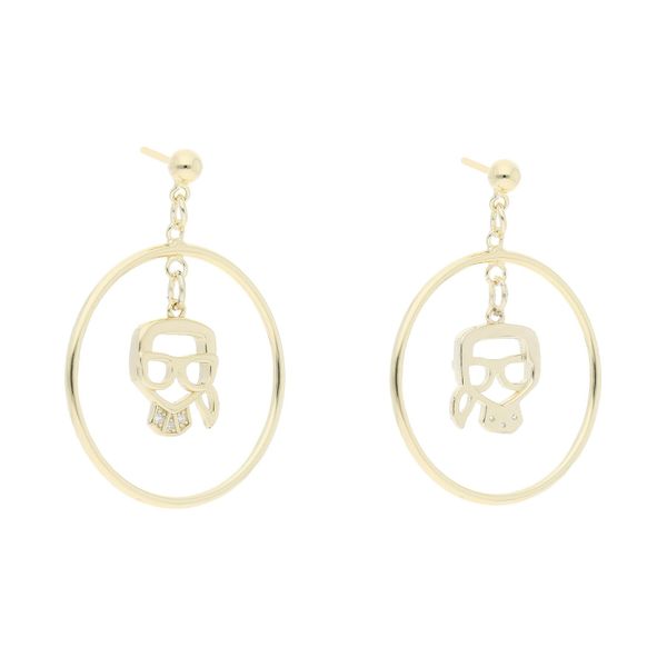 KARL LAGERFELD Naušnice KARL LAGERFELD 226W3938 Gold