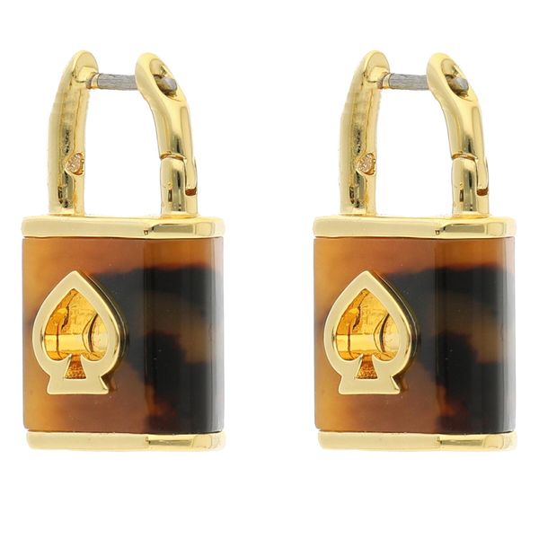 Kate Spade Naušnice Kate Spade KD320 Gold/Torto 960