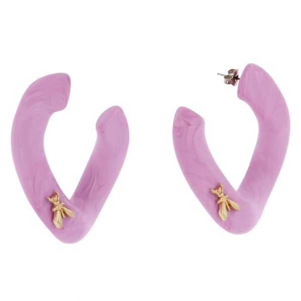 Patrizia Pepe Naušnice Patrizia Pepe 8JA359/M011-M426 Ružičasta