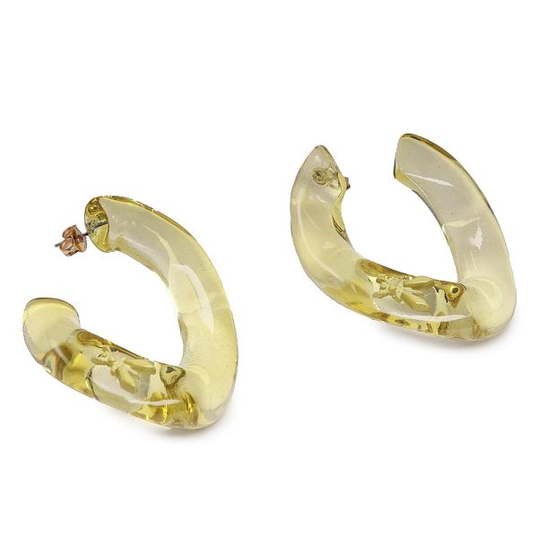 Patrizia Pepe Naušnice Patrizia Pepe 8JA359/M021-Y426 Sunny Lime