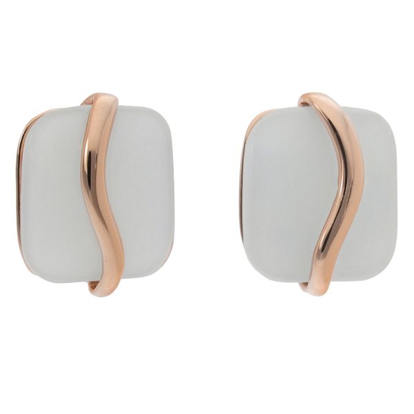 Skagen Naušnice Skagen SKJ1817791 White/Rose Gold