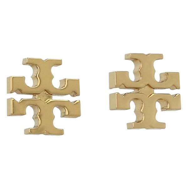 Tory Burch Naušnice Tory Burch Logo Stud Earring 11165504 Tory Gold 720