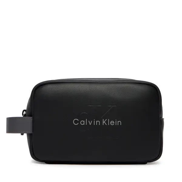 Calvin Klein Neseser Calvin Klein Bold Dopp Kit LV04D1238G Crna