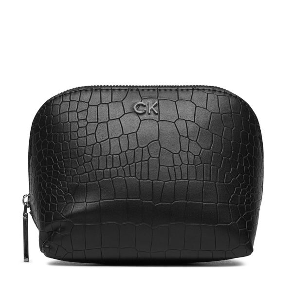 Calvin Klein Neseser Calvin Klein Ck Daily Cosmetic Pouch_Croco K60K612640 Crna