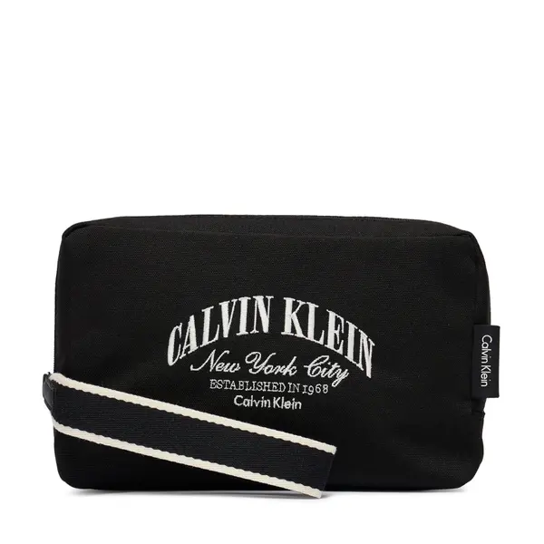 Calvin Klein Neseser Calvin Klein Graphic Pouch LV04D1236G Crna
